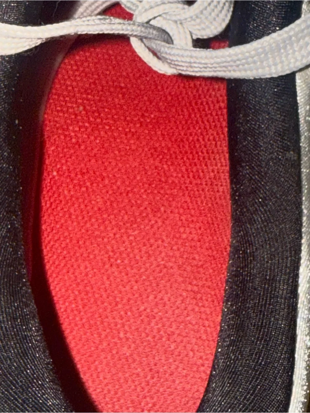 Nike Grey and White Air Runner Sneakers